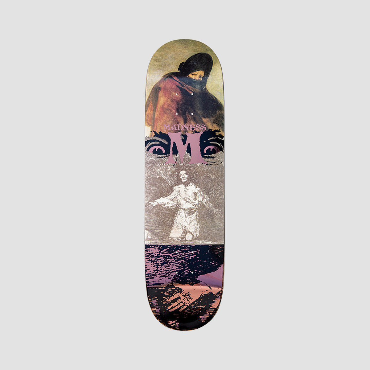 Madness Insane Asylum R7 Skateboard Deck Martino Cattaneo/Bronze - 8.5"