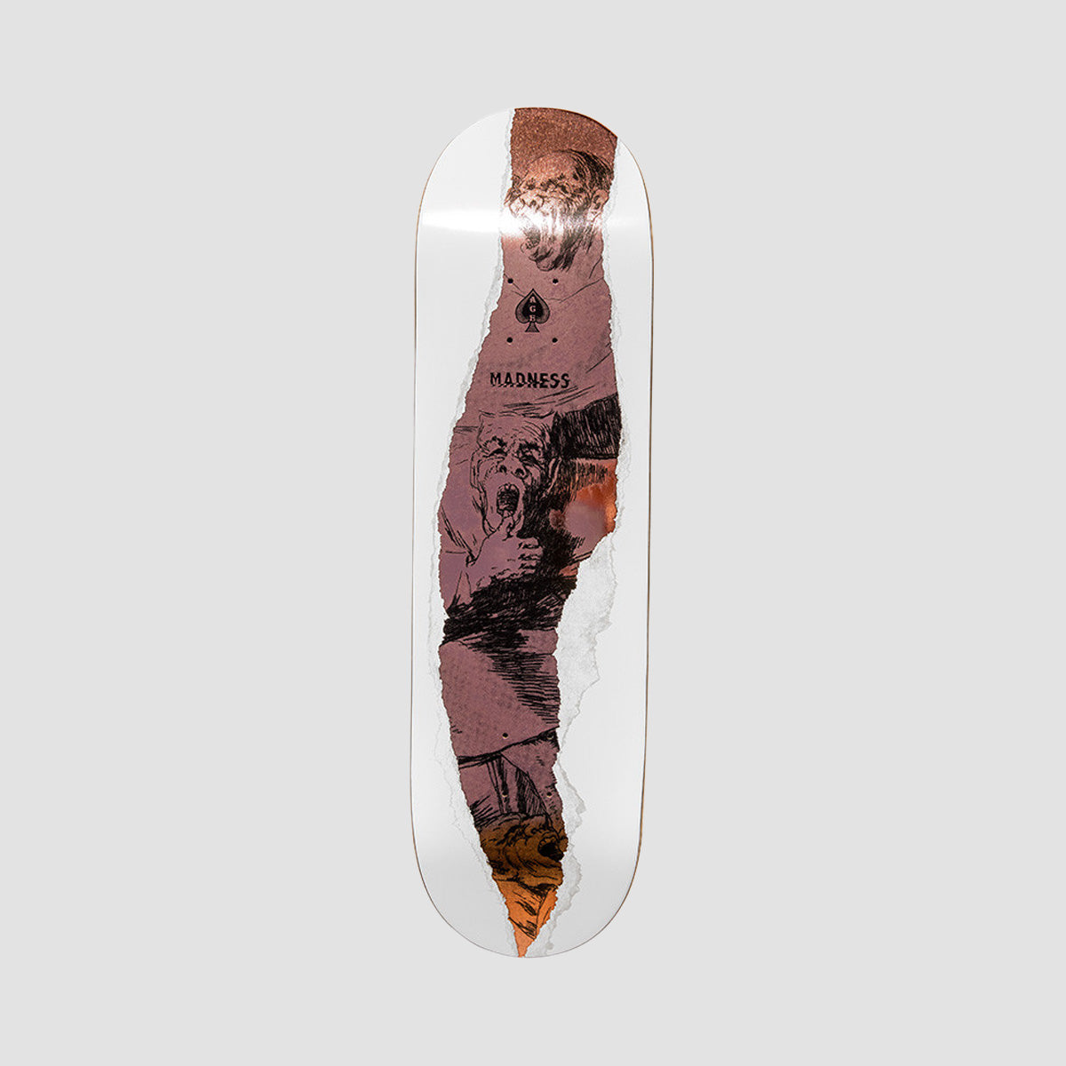 Madness Torn Impact Pro Light Skateboard Deck Ace Pelka - 8.75"