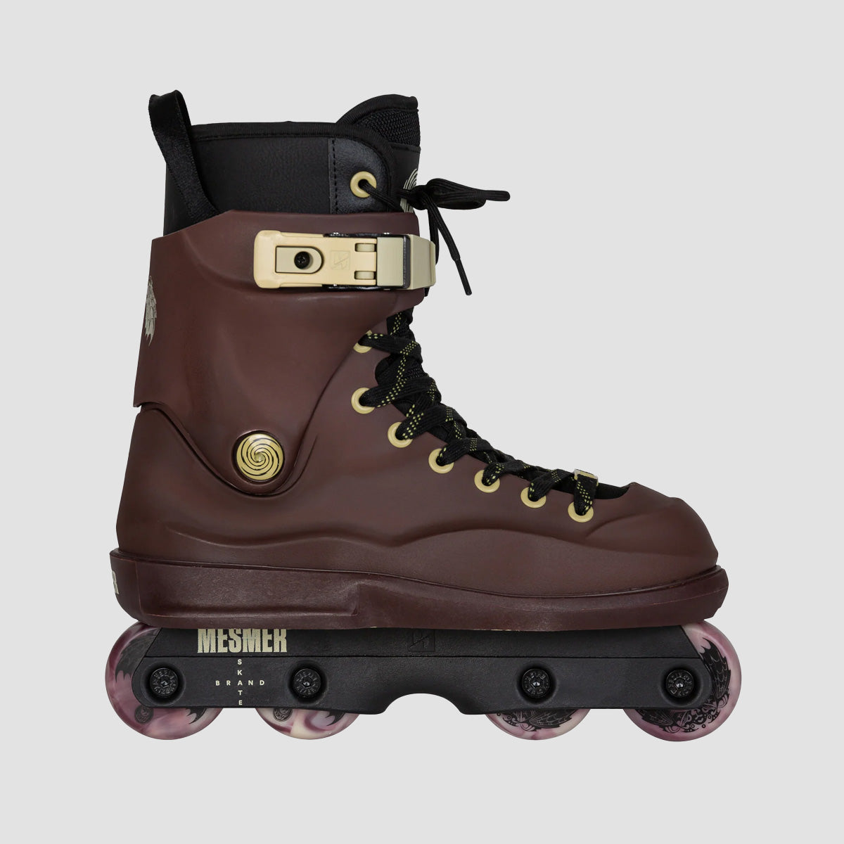 Mesmer Throne Levi Van Rijn Aggressive Inline Skates Brown