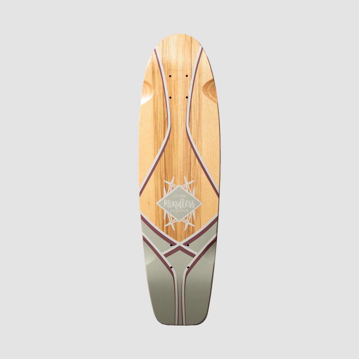 Mindless Core Cruiser (Pre Gripped) Skateboard Deck Red Gum - 28.5"