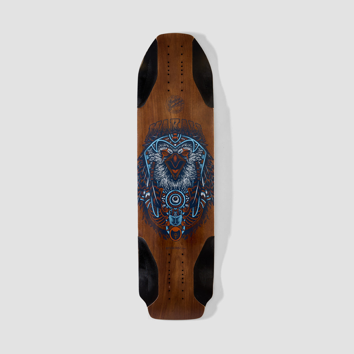 Mindless Voodoo Makali Orange Downhill Longboard Deck (Pre Gripped) - 35.5"