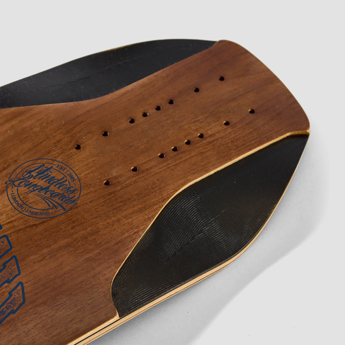 Mindless Voodoo Makali Orange Downhill Longboard Deck (Pre Gripped) -