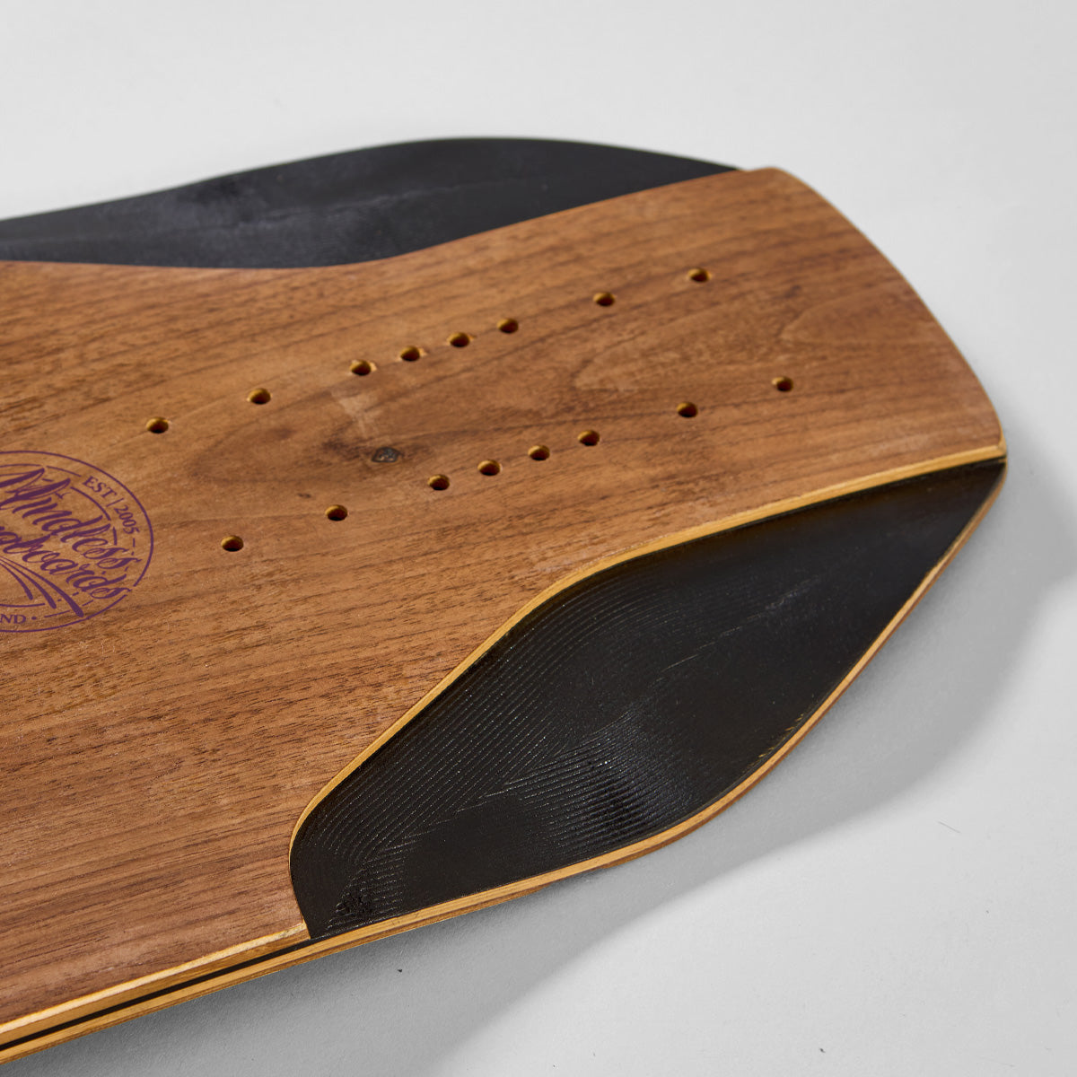 Mindless Voodoo Makali Purple Single Kick Longboard Deck (Pre Gripped) - 36.5"