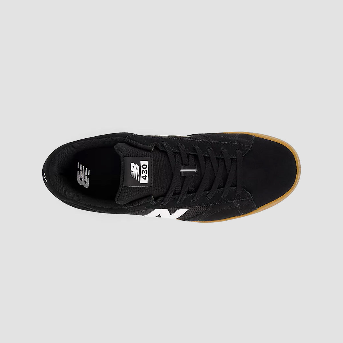 New Balance Numeric 430 Shoes - Black/White