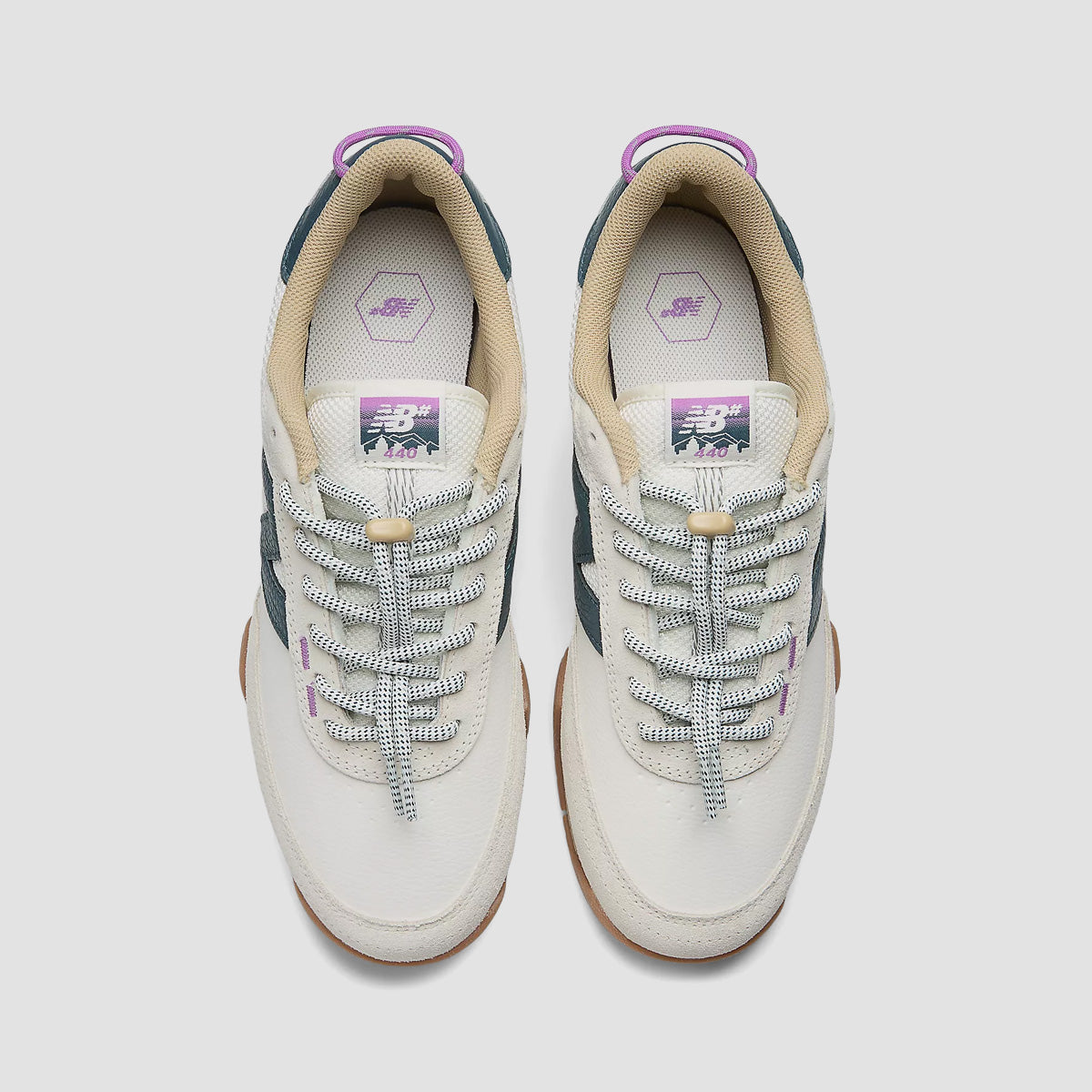 New Balance Numeric 430 Shoes - Sea Salt/Gum
