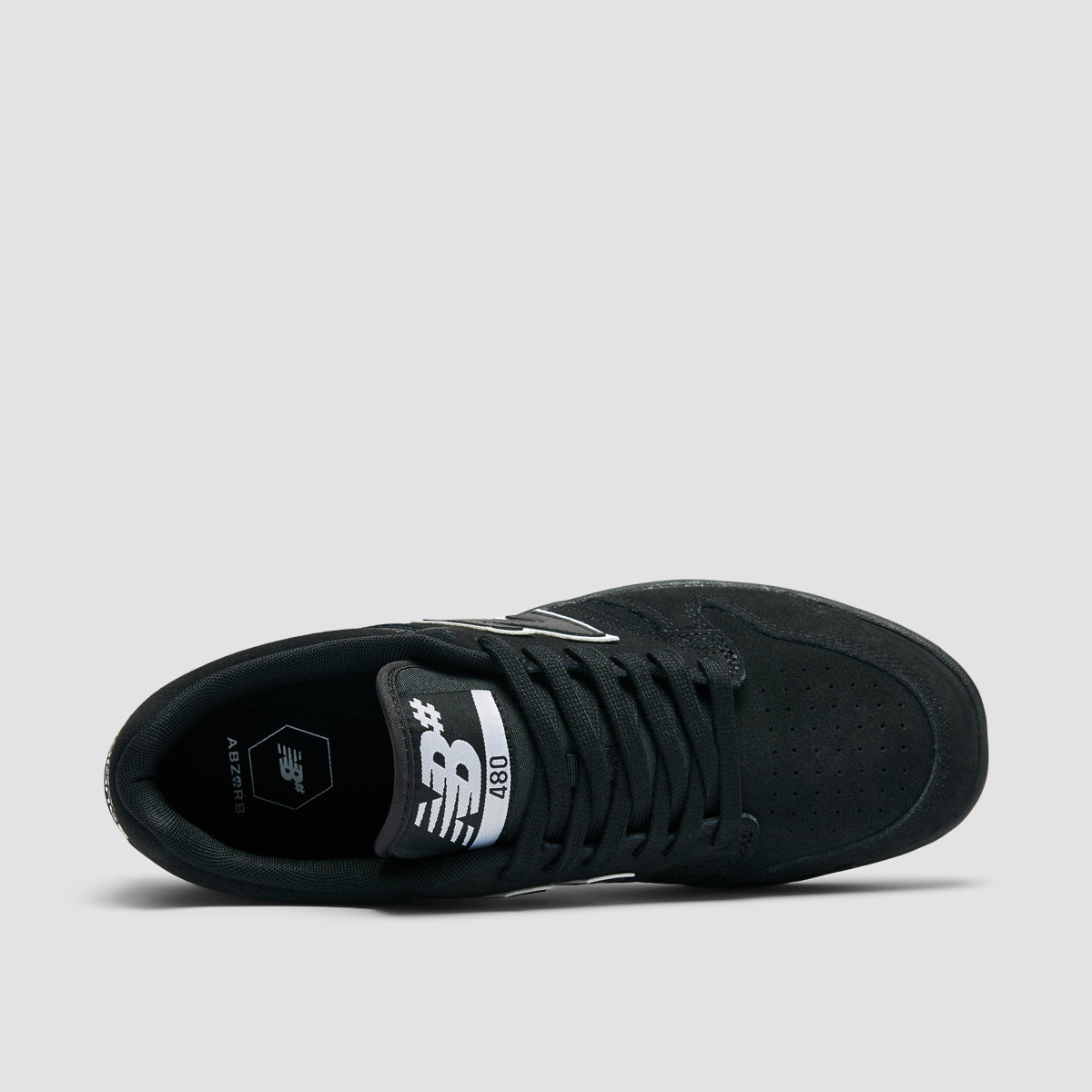 New Balance Numeric 480 Shoes - Black/White