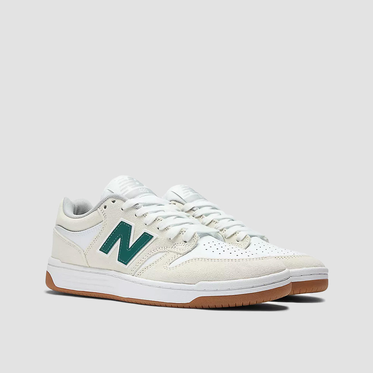 New Balance Numeric 480 Shoes - Sea Salt/Vintage Teal
