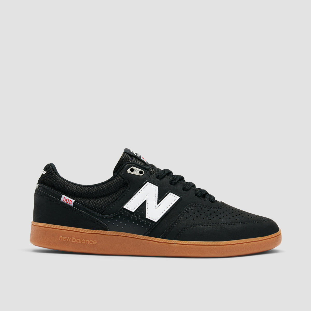 New Balance Numeric 508 Brandon Westgate Shoes - Black/Gum