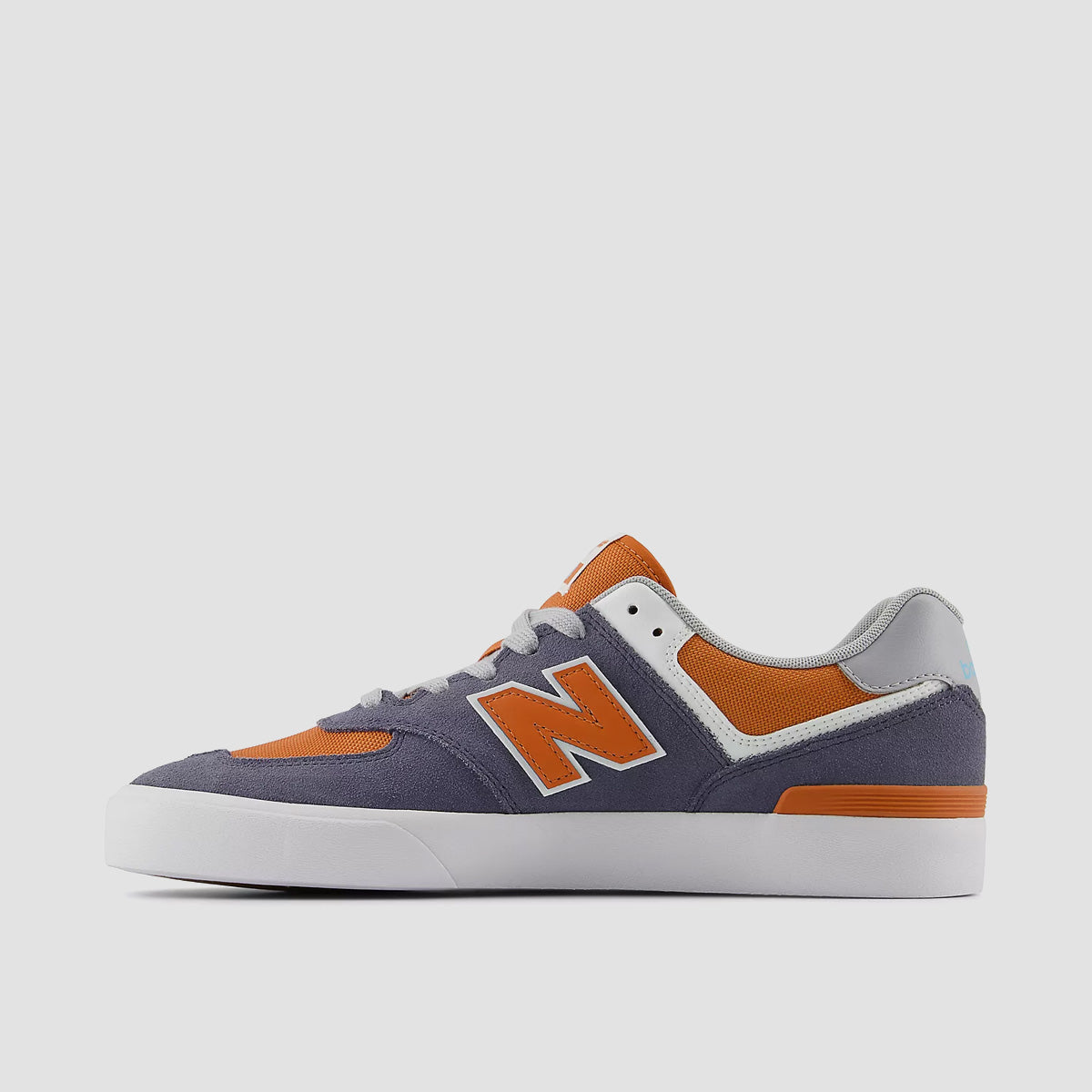 New Balance Numeric 574 Shoes - Dark Arctic Grey/Infield Clay