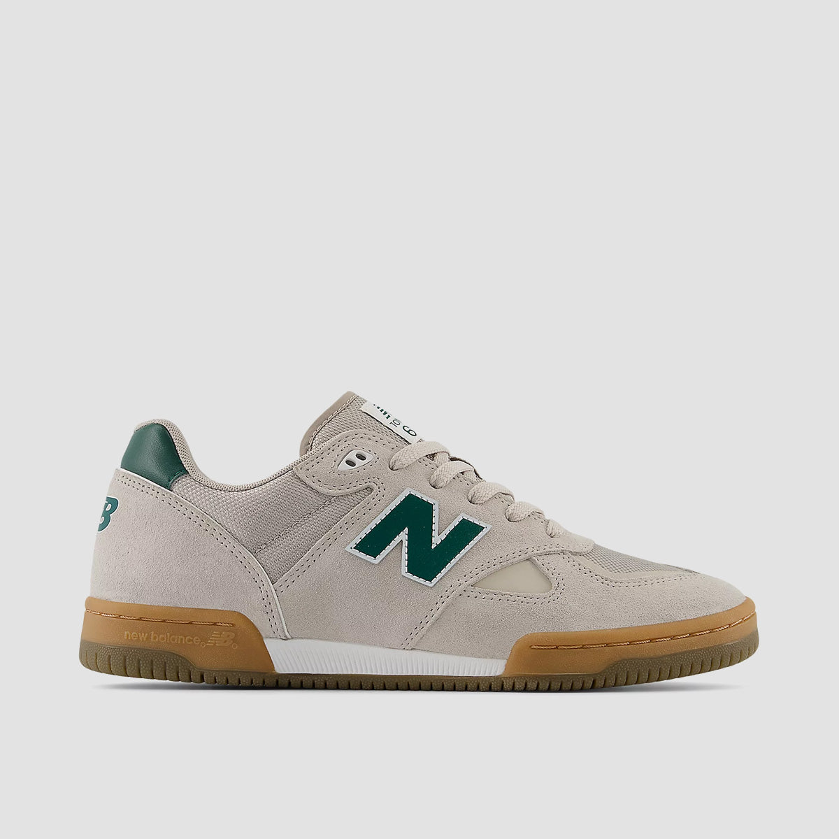 New Balance Numeric 600 Tom Knox Shoes - Timber Wolf/Forest Green