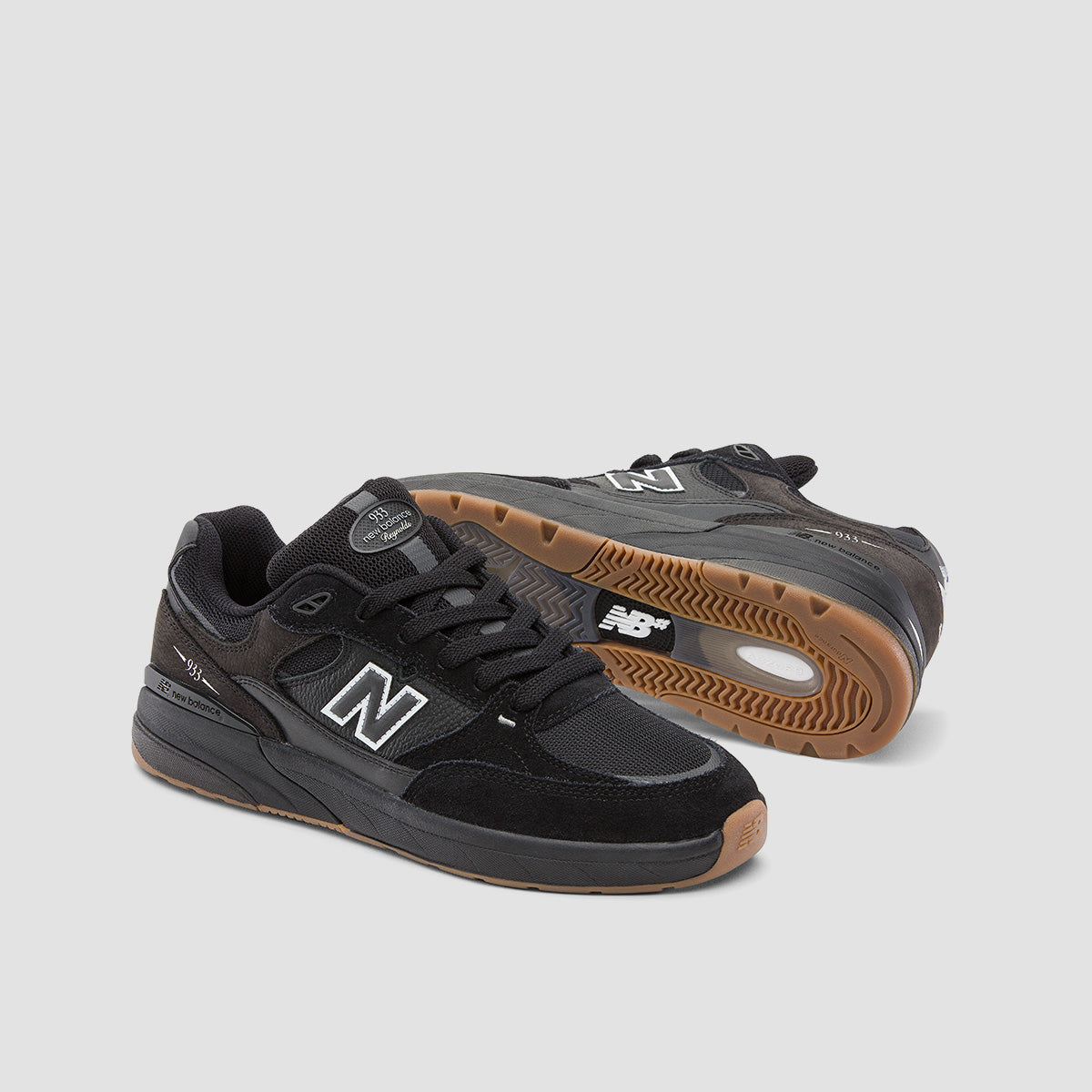 New Balance Numeric Andrew Reynolds 933 Shoes - Black/Black