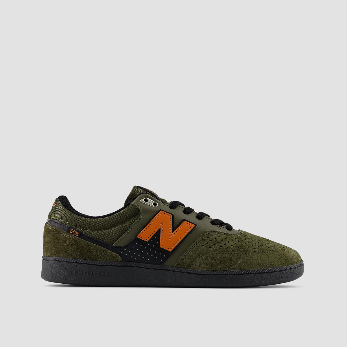 New Balance Numeric Brandon Westgate 508 Shoes - Olive/Burnt Orange