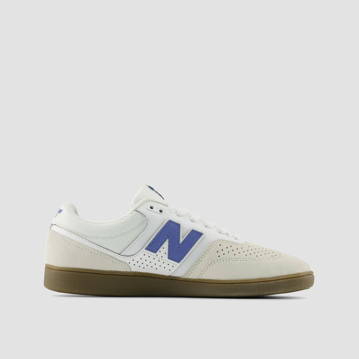 New Balance Numeric Brandon Westgate 508 Shoes - White/Light Blue