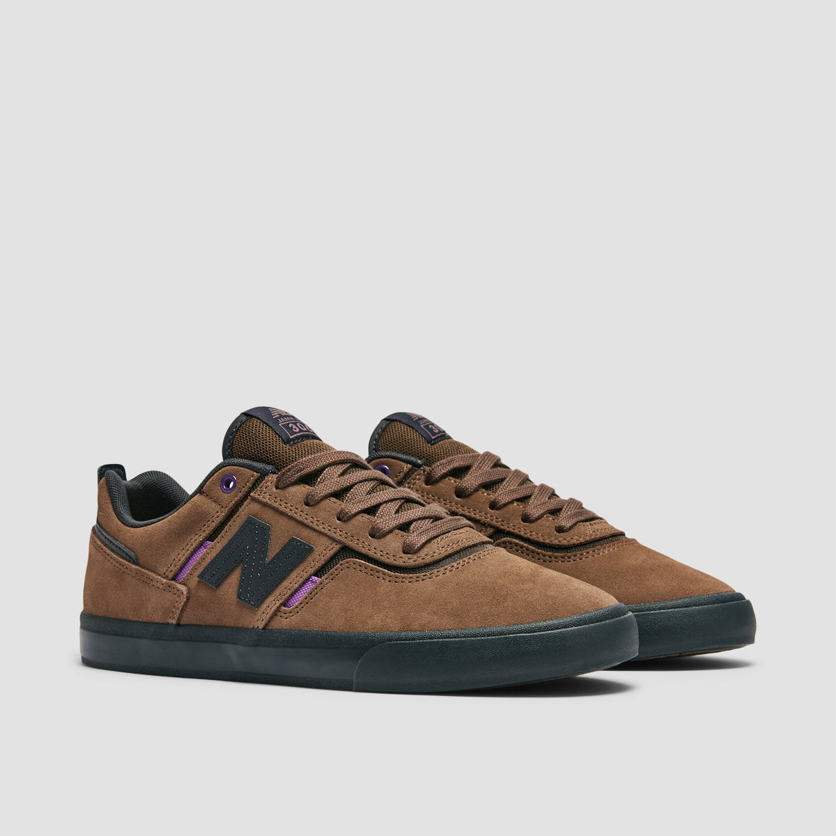 New Balance Numeric Jamie Foy 306 Shoes - Brown/Purple