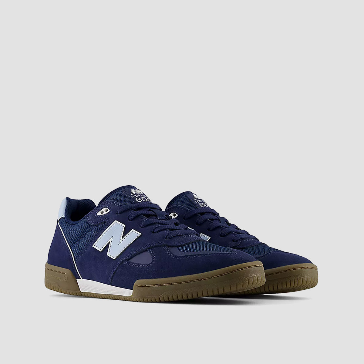 New Balance Numeric Tom Knox 600 Shoes - Navy/Sky Blue