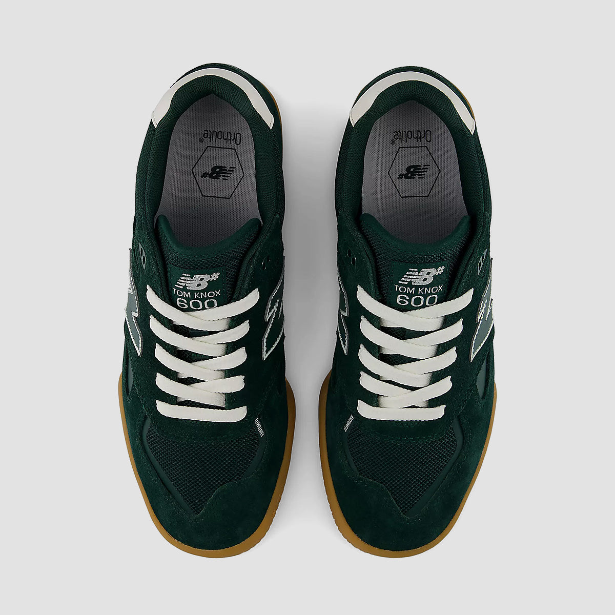New Balance Numeric Tom Knox 600 Shoes - Nordic Green/NB 103 White