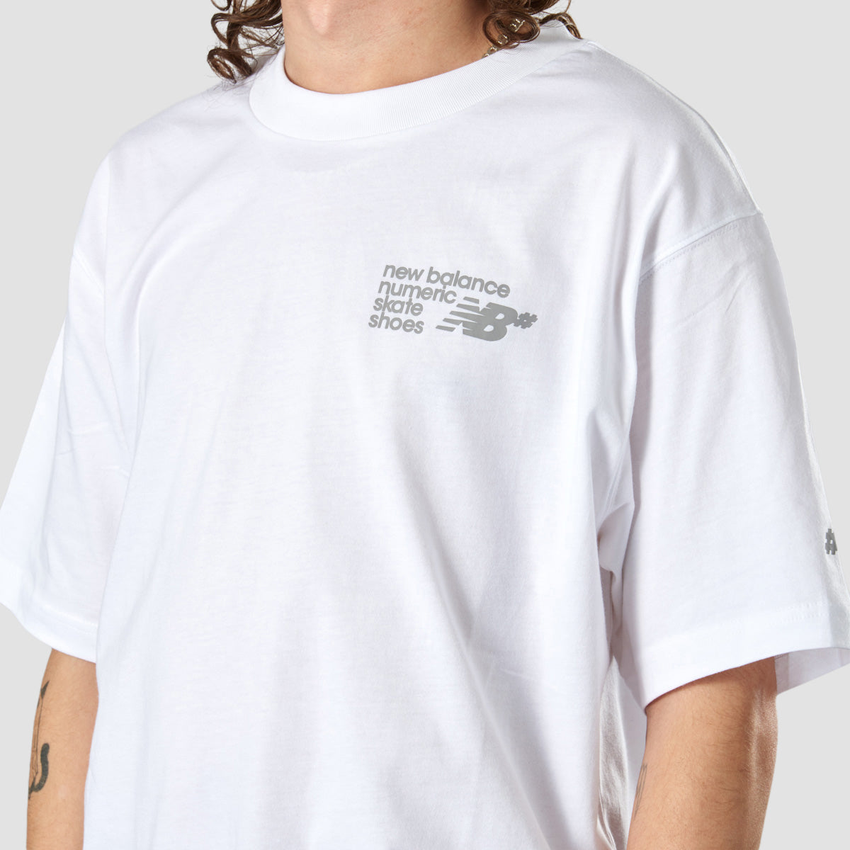 New Balance Small Logo T-Shirt White