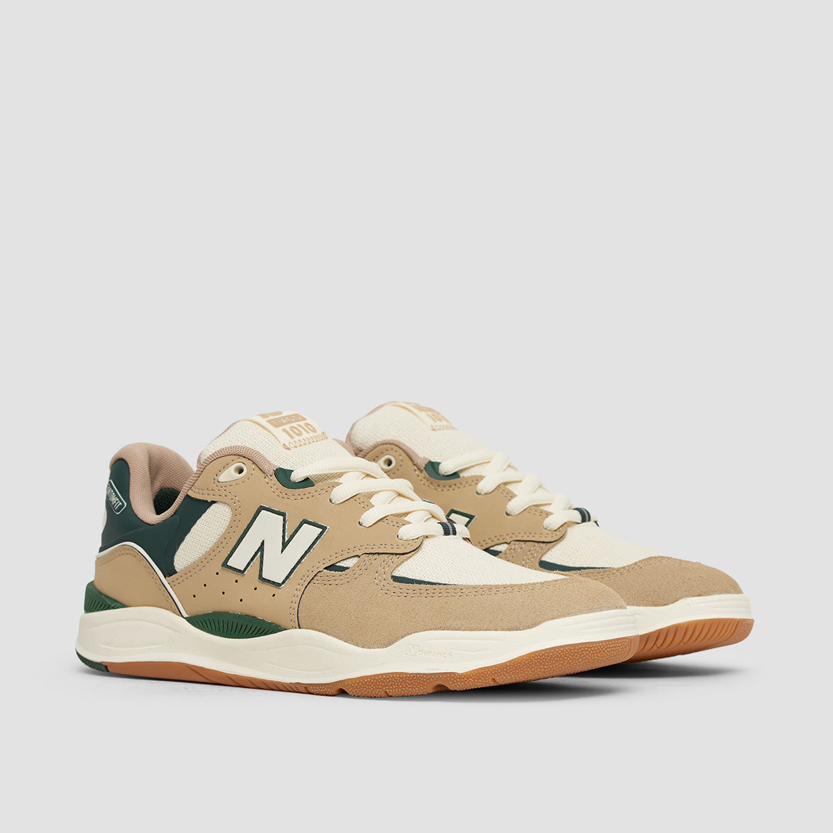 New Balance Tiago Lemos 1010 Shoes - Tan/Forest Green