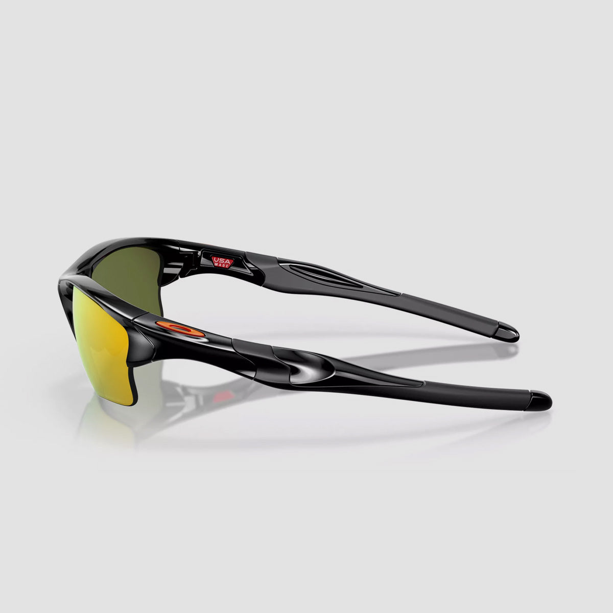 Oakley Half Jacket XL Sunglasses Polished Black/Fire Iridium Polar