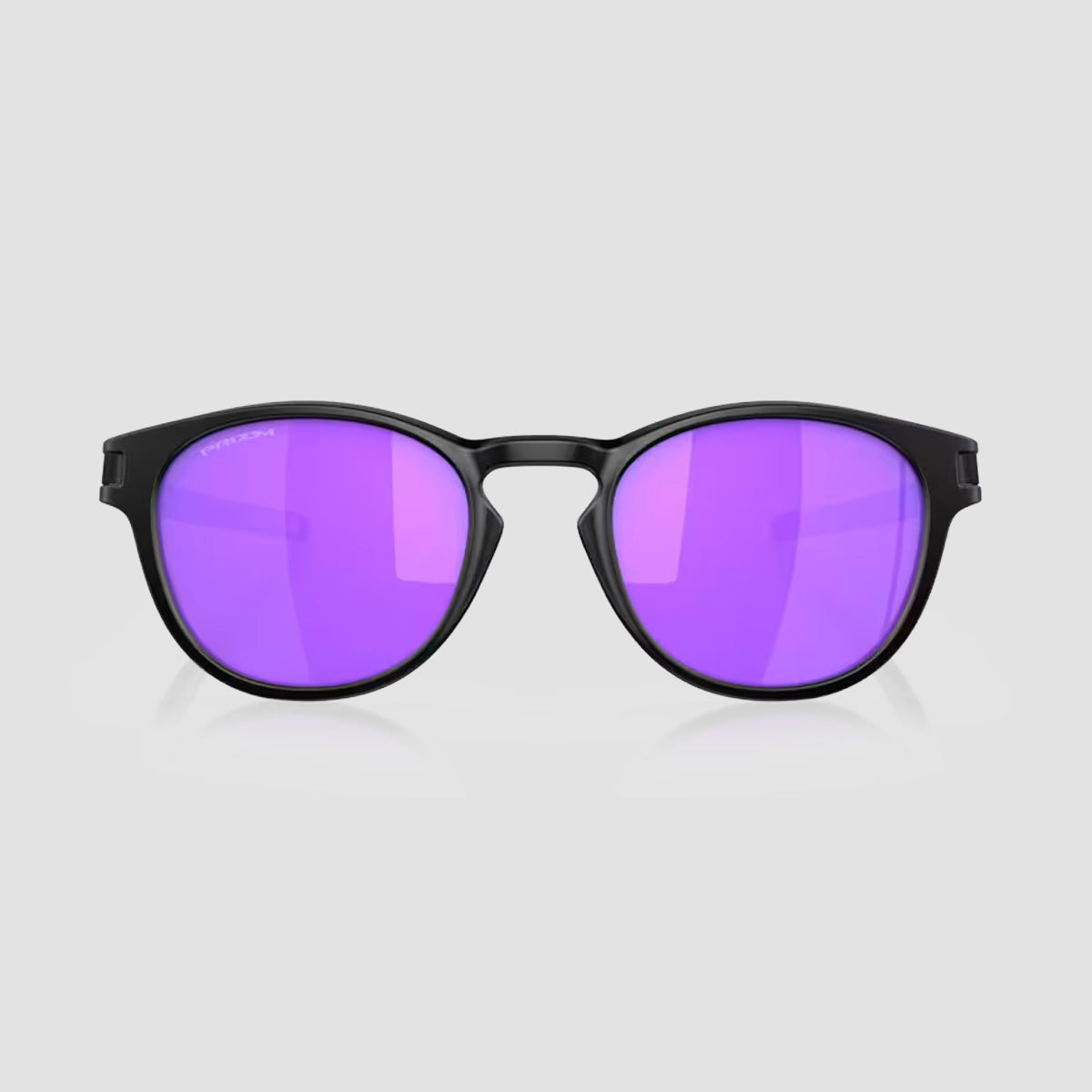 Oakley Latch Sunglasses Matte Black/Prizm Violet 53L