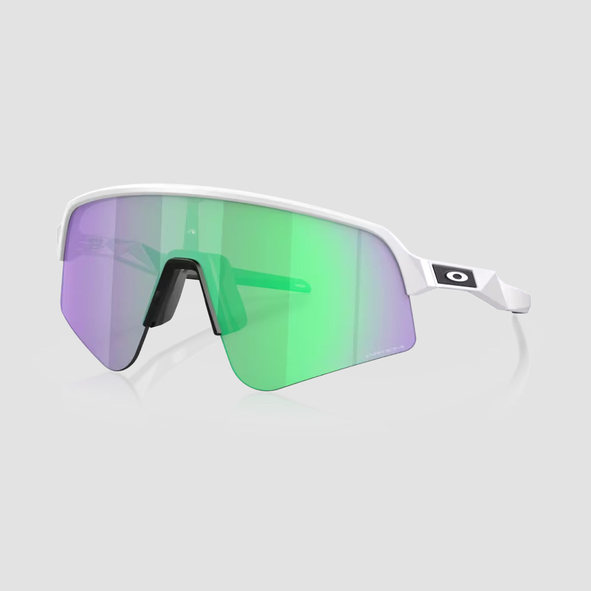 Oakley Sutro Lite Sweep Sunglasses Matte White/Prizm Road Jade 39M