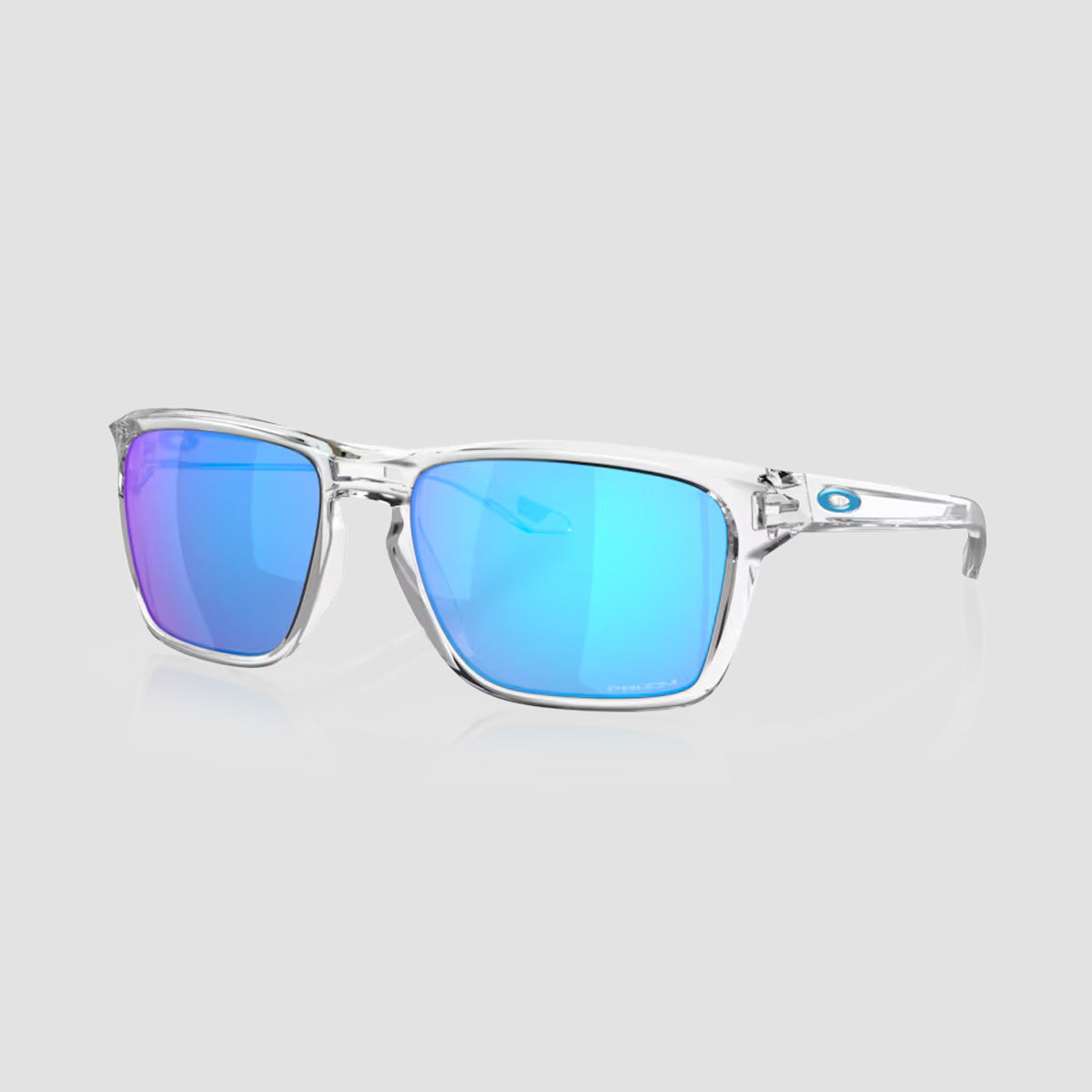 Oakley Sylas Sunglasses Polished Clear/Prizm Sapphire 57M