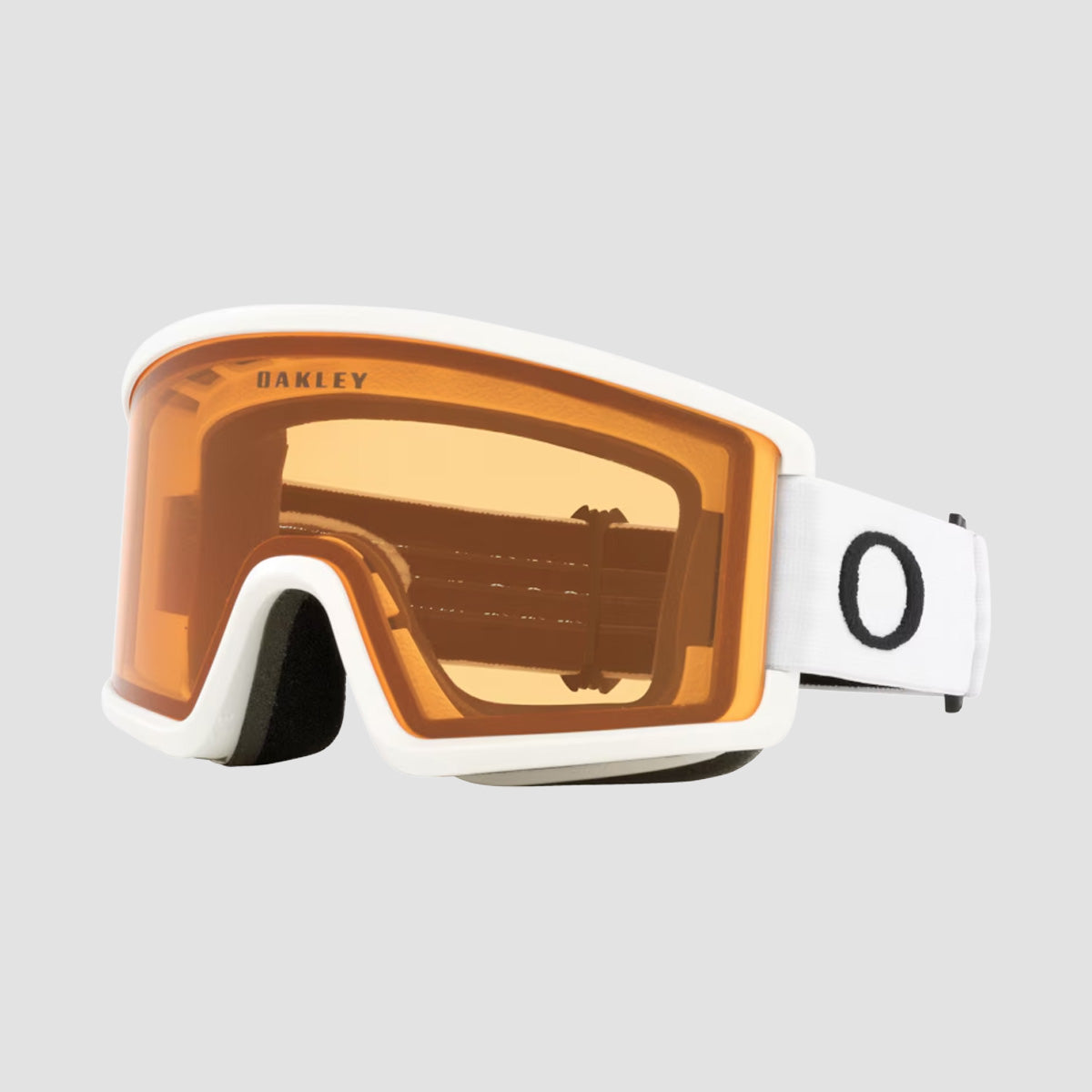 Oakley Target Line Snow Goggles Matte White/Prizm Persimmon