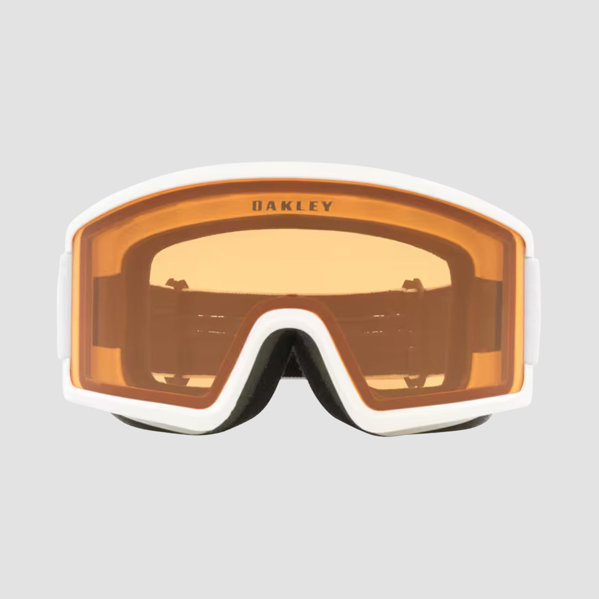 Oakley Target Line Snow Goggles Matte White/Prizm Persimmon