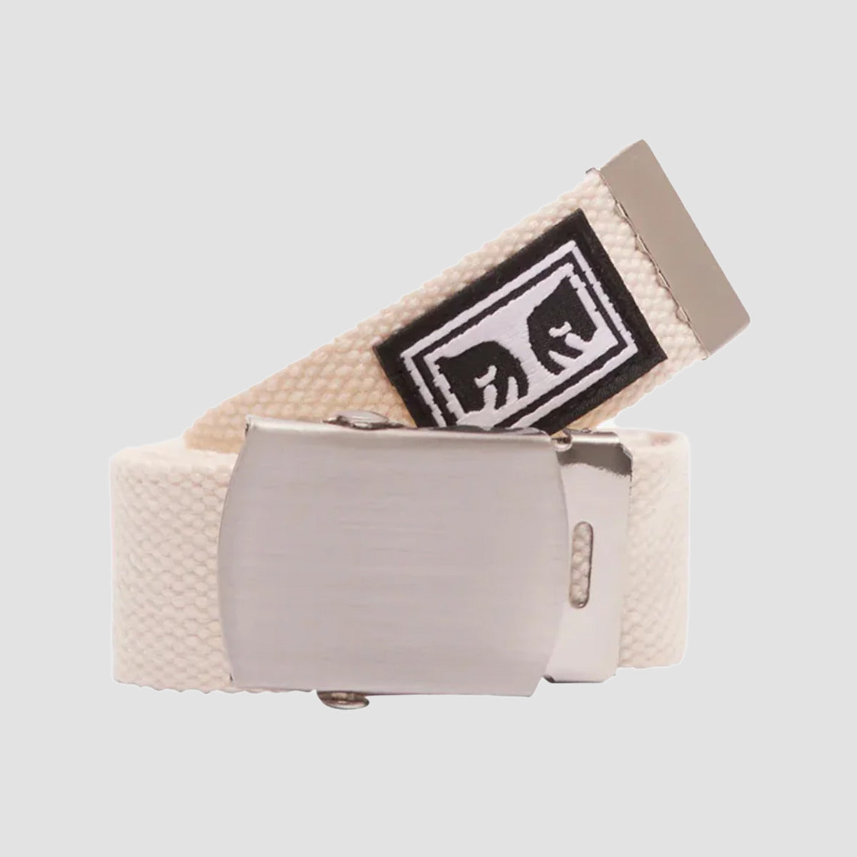 OBEY Big Boy Web Belt Unbleached