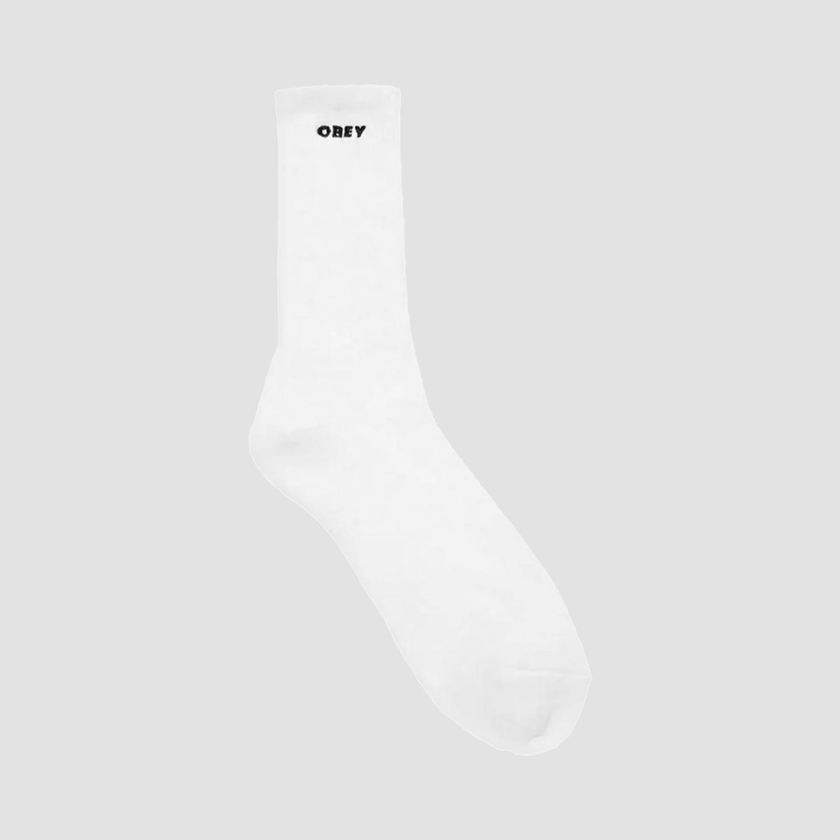 OBEY Bold Socks White