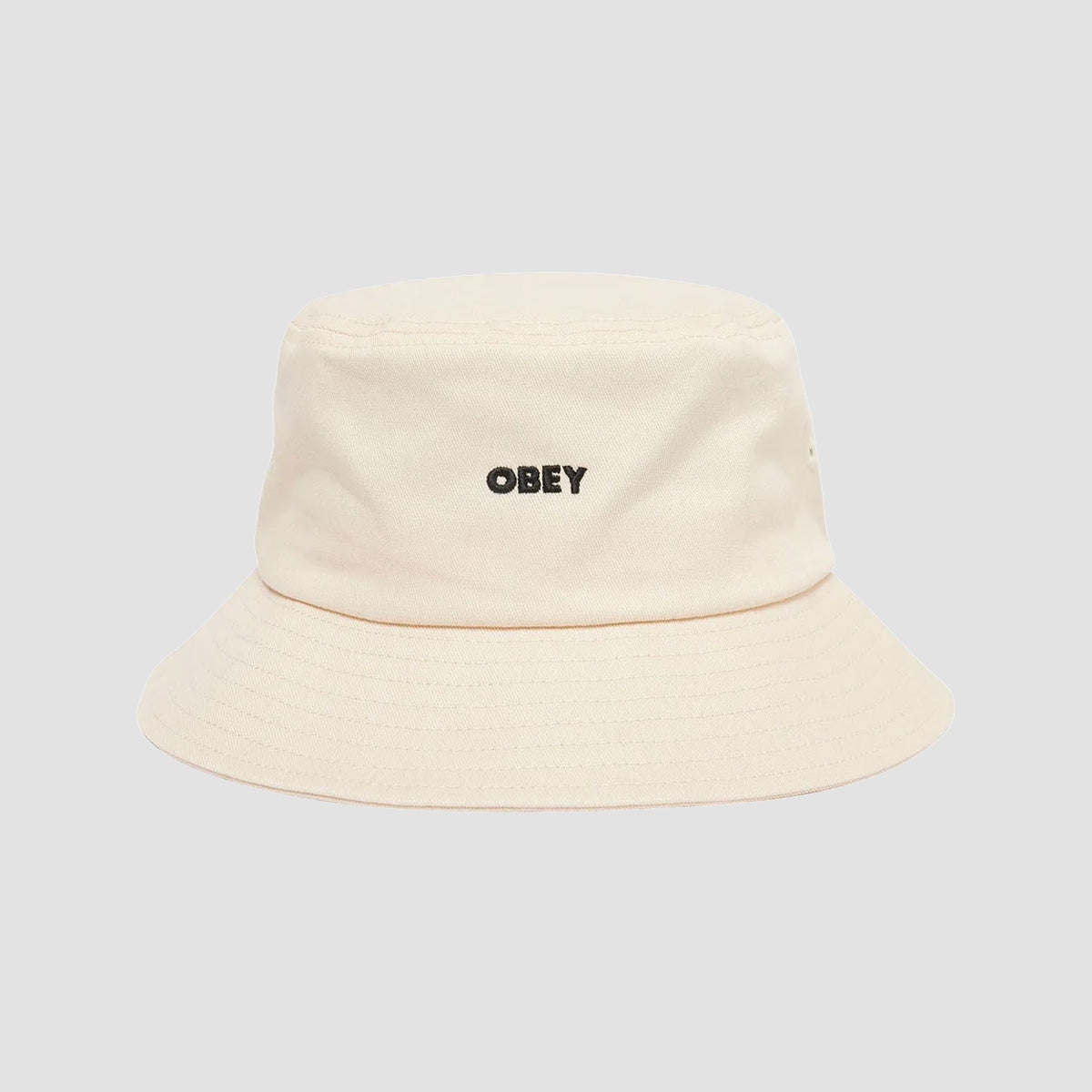 OBEY Bold Twill Bucket Hat Unbleached