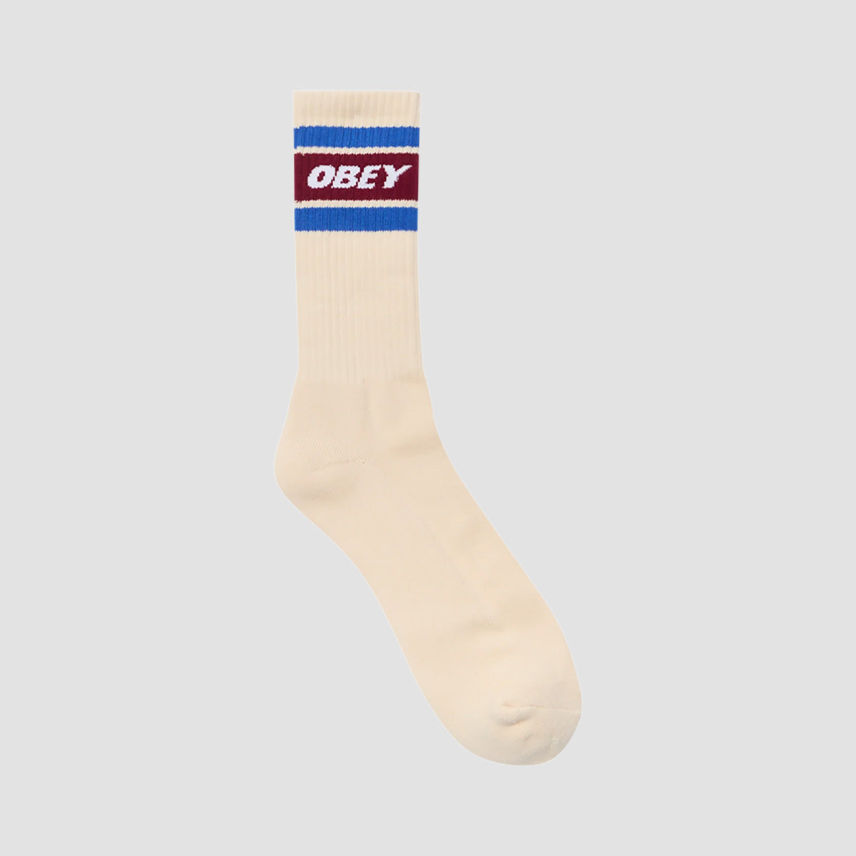 OBEY Cooper II Socks Unbleached/Rhubarb