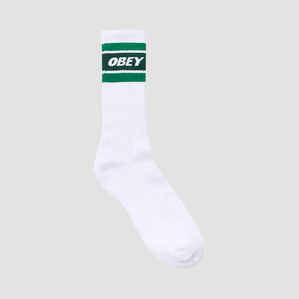 OBEY Cooper II Socks White/Green