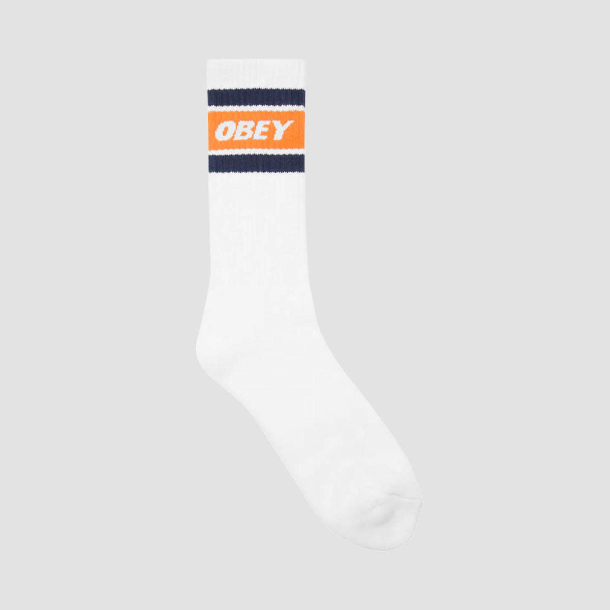 OBEY Cooper II Socks White/Orange