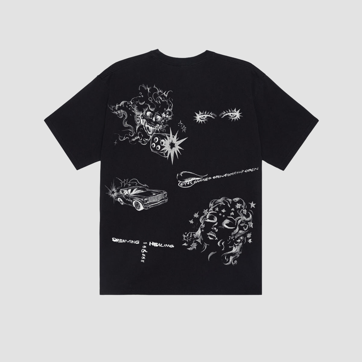 OBEY Dreams T-Shirt Black
