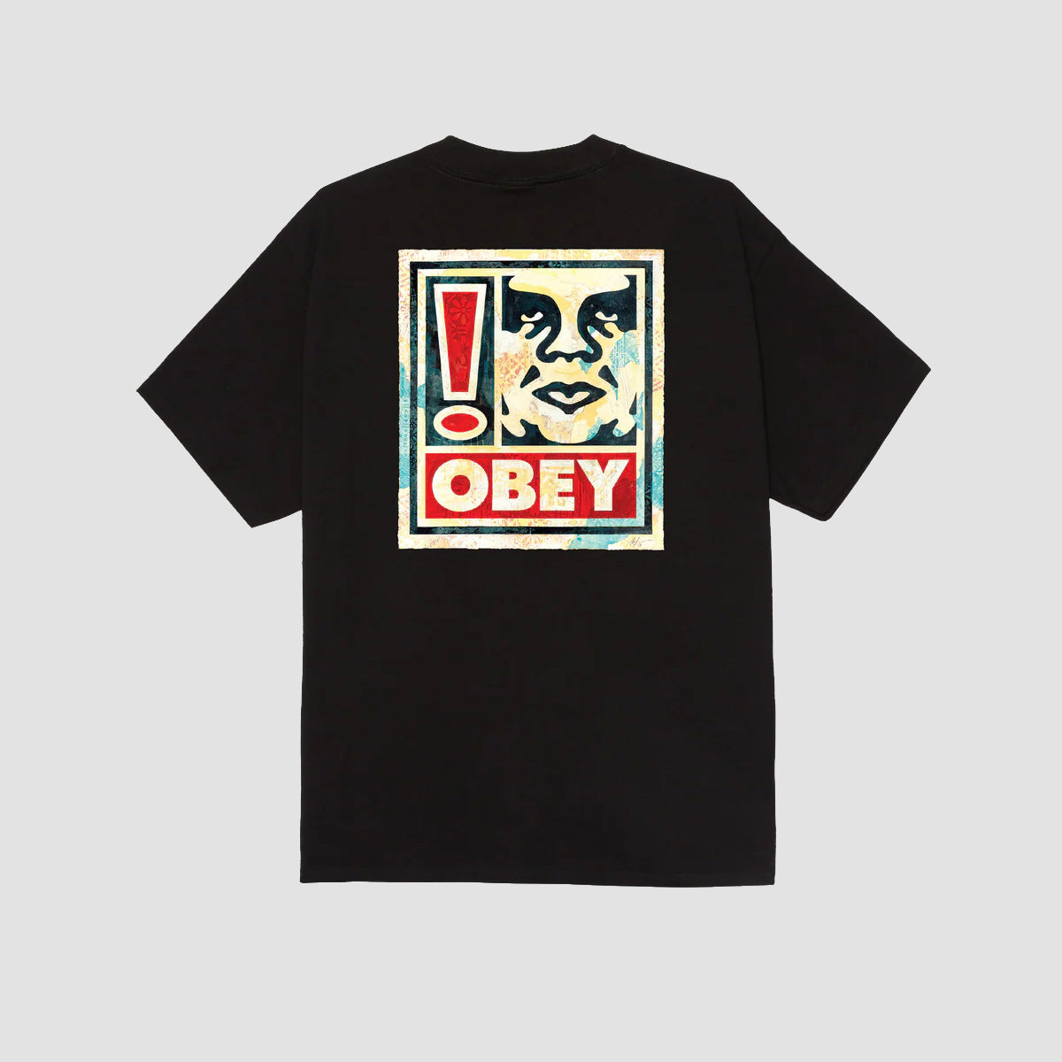 OBEY Exclamation T-Shirt Black