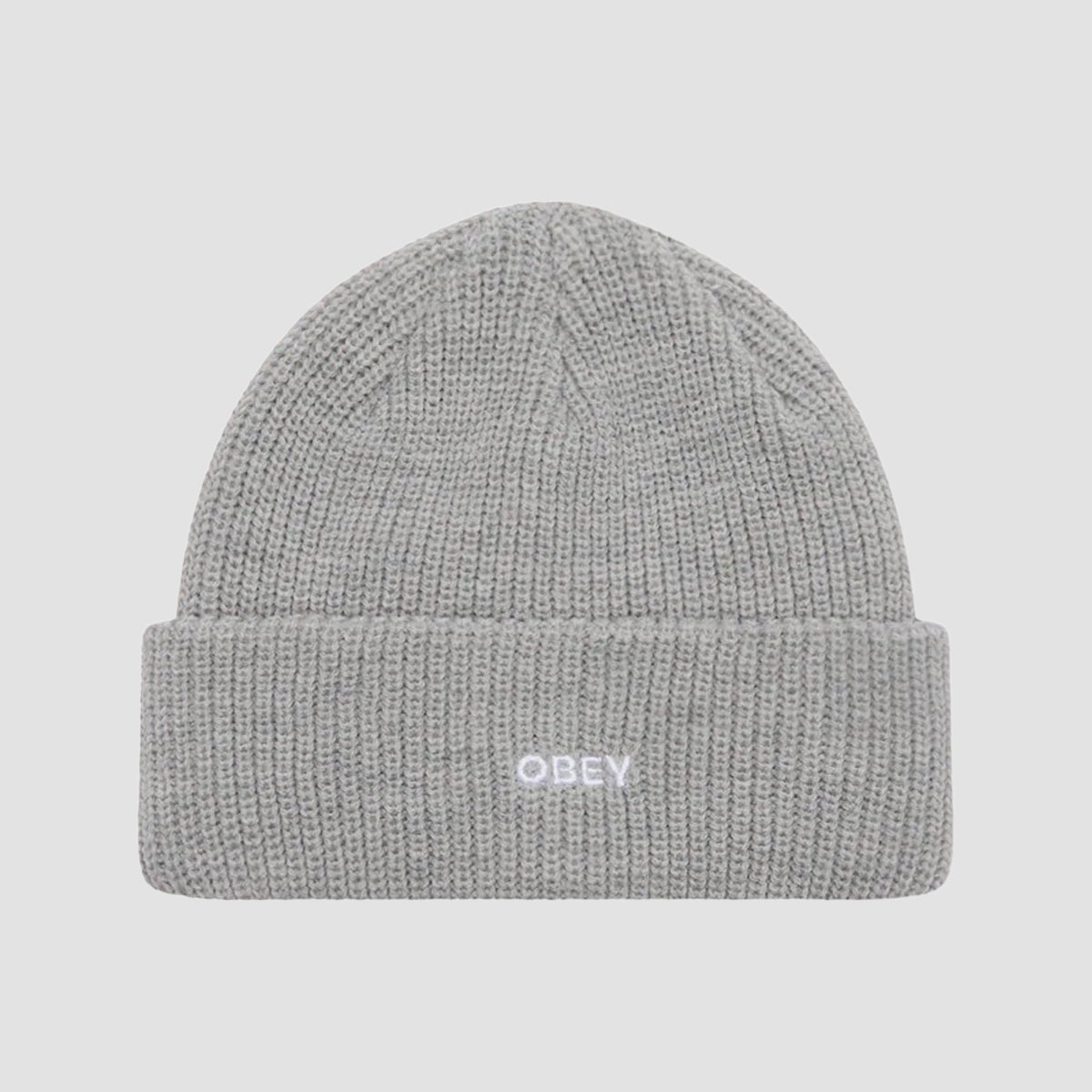 OBEY Future Beanie Heather Grey