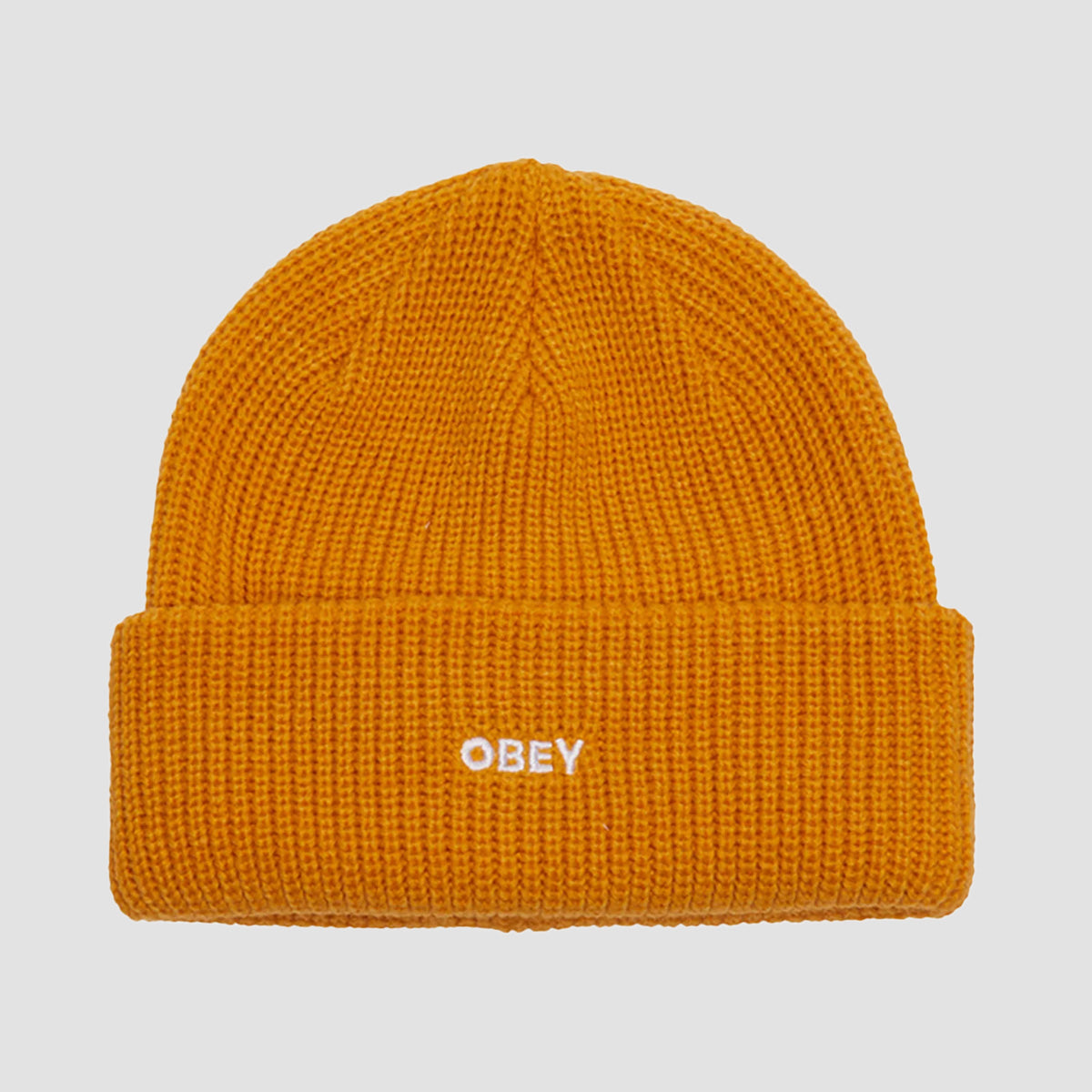 OBEY Future Beanie Mustard