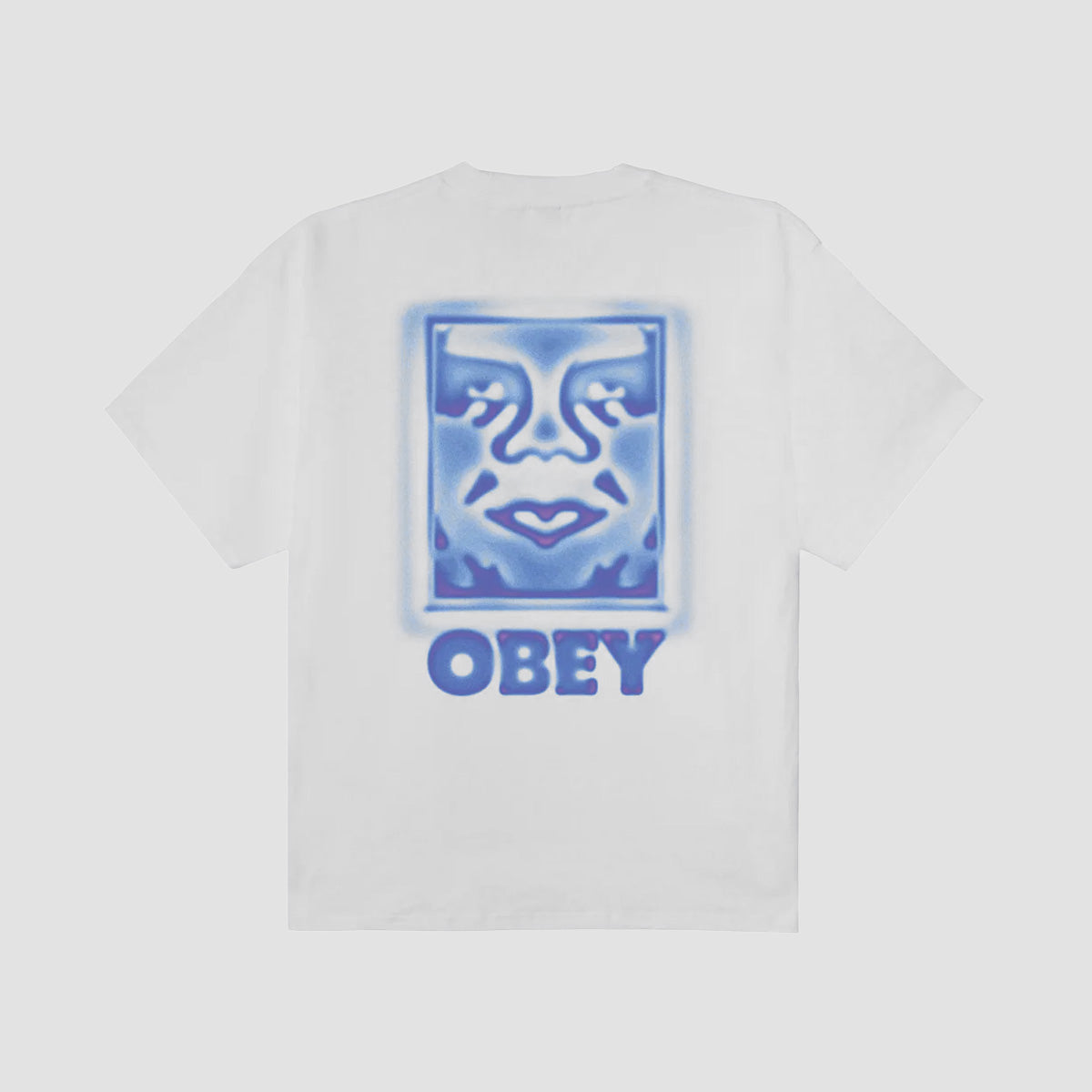 OBEY Heat Map Icon Heavyweight T-Shirt White