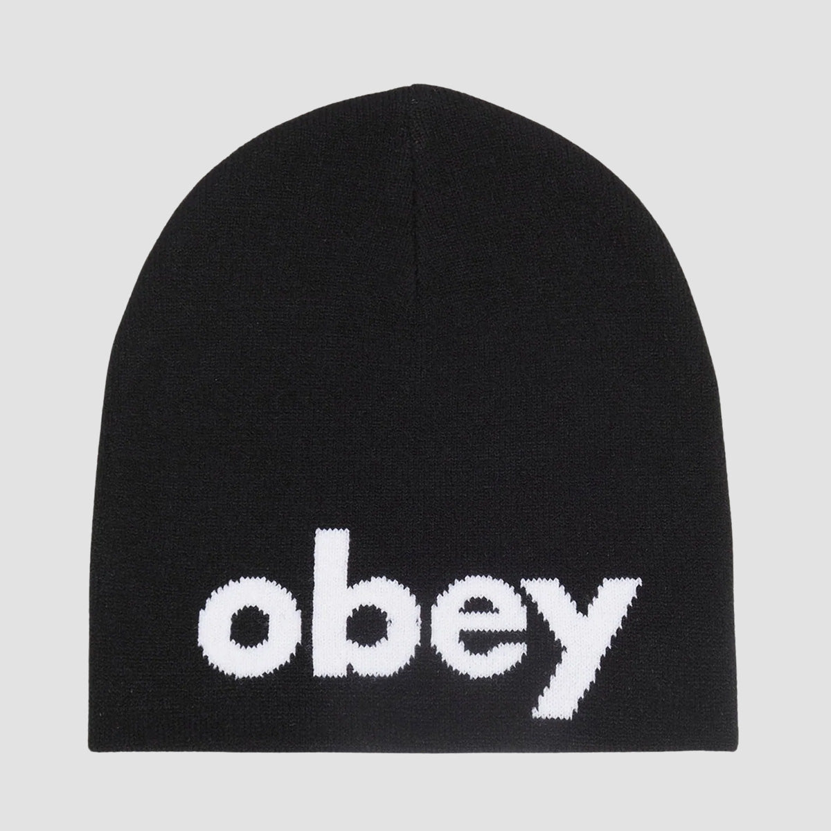 OBEY Lowercase Beanie Black