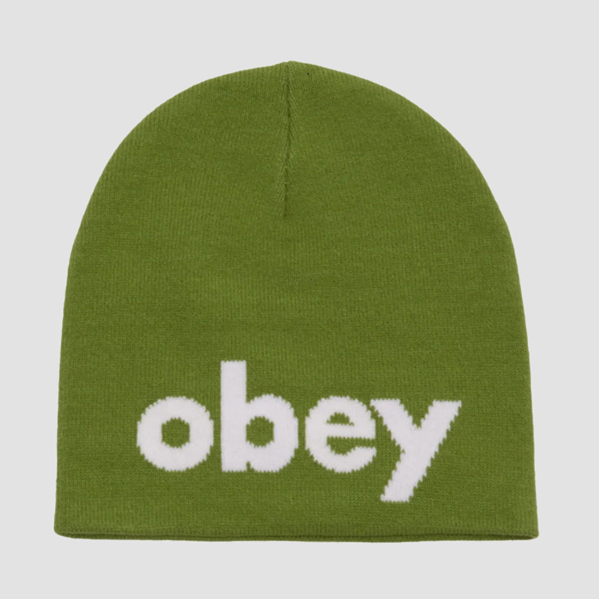 OBEY Lowercase Beanie Piquant Green