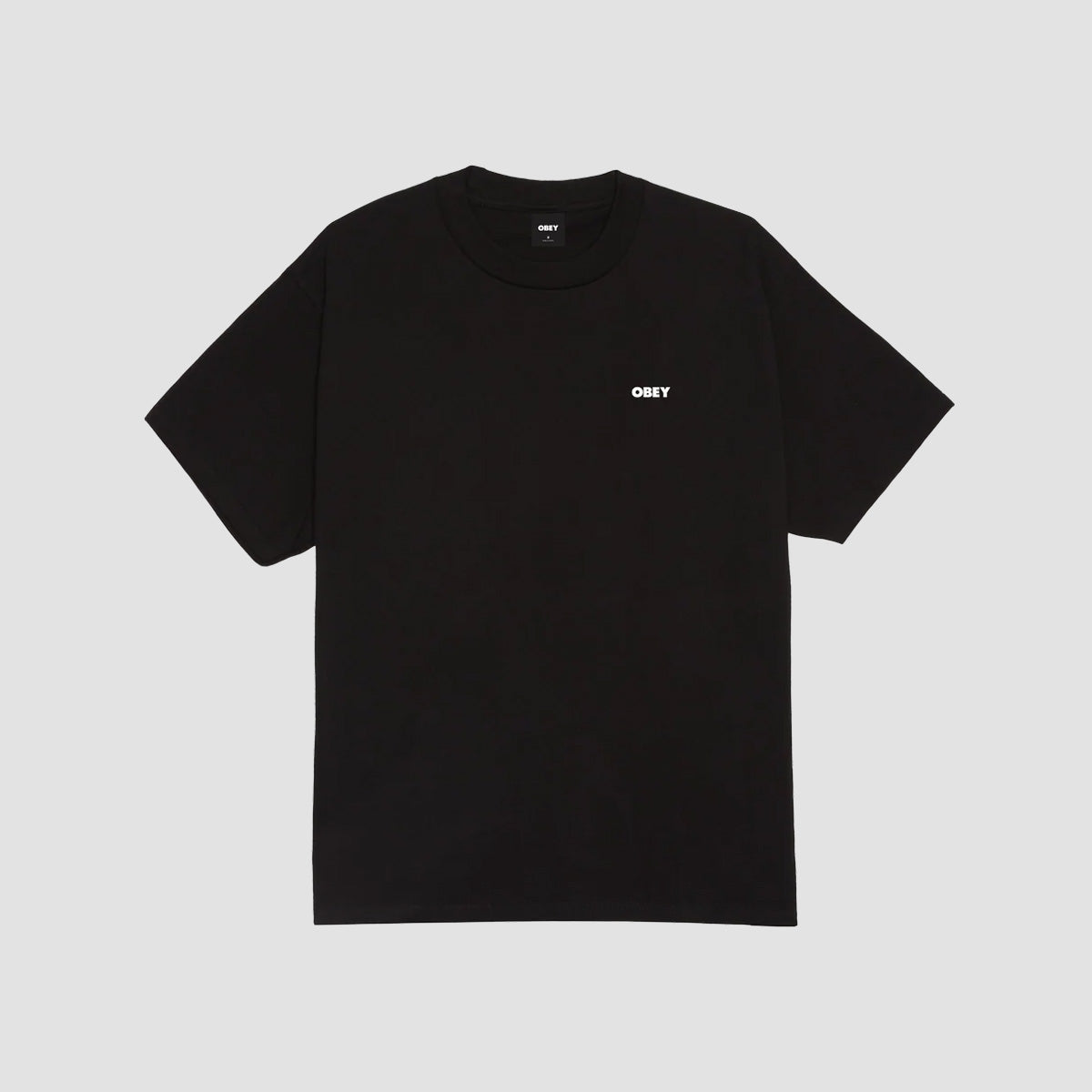 OBEY Resistance Skull T-Shirt Black