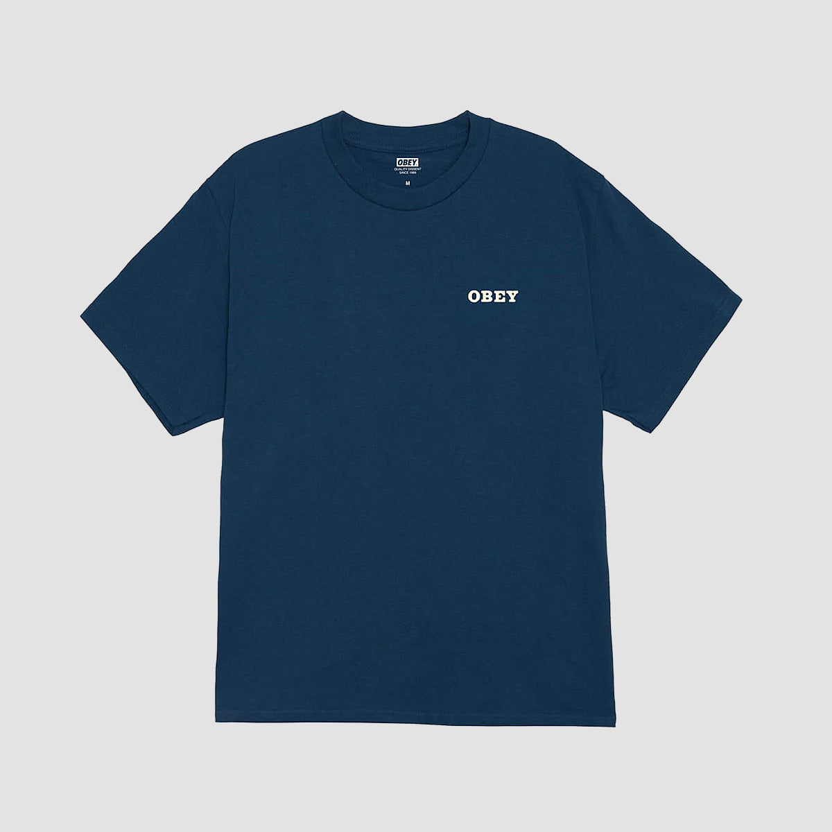 OBEY Savage Sounds Leopard T-Shirt Harbor Blue