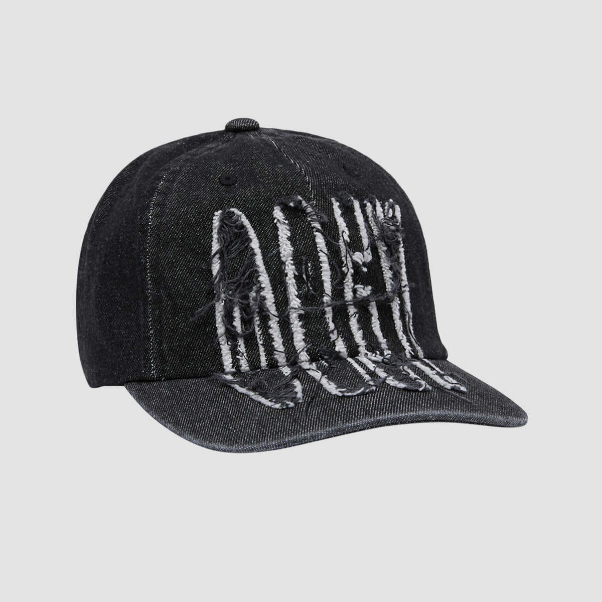OBEY Supernova 6 Panel Denim VB Cap Faded Black