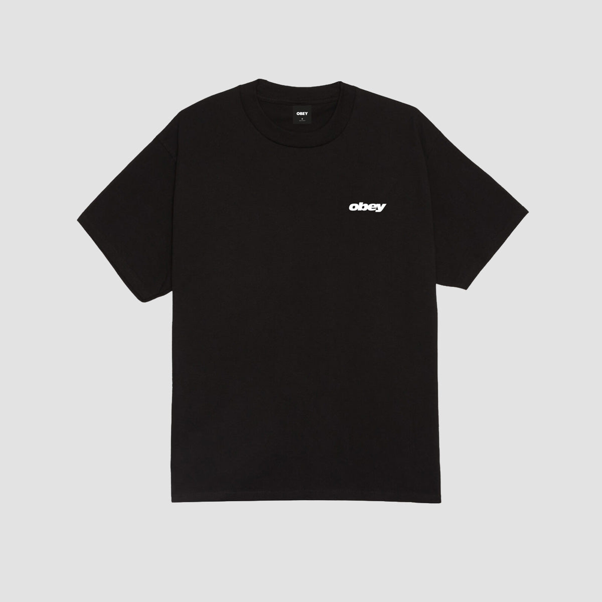 OBEY VHS T-Shirt Black