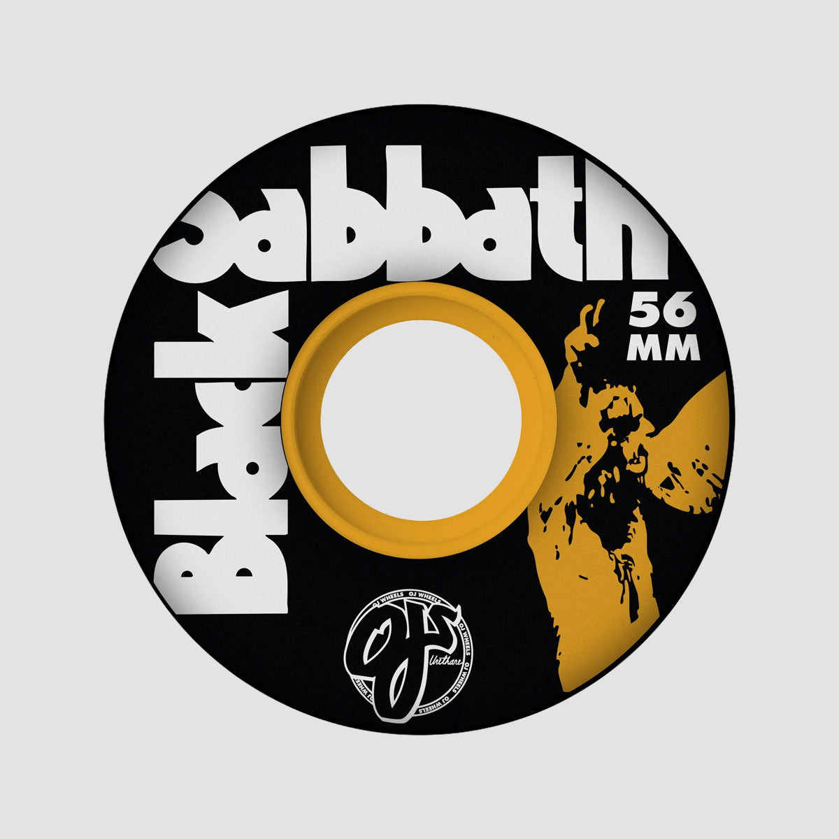 OJ Black Sabbath Vol 4 Keyframe 78a Skateboard Wheels Black 56mm
