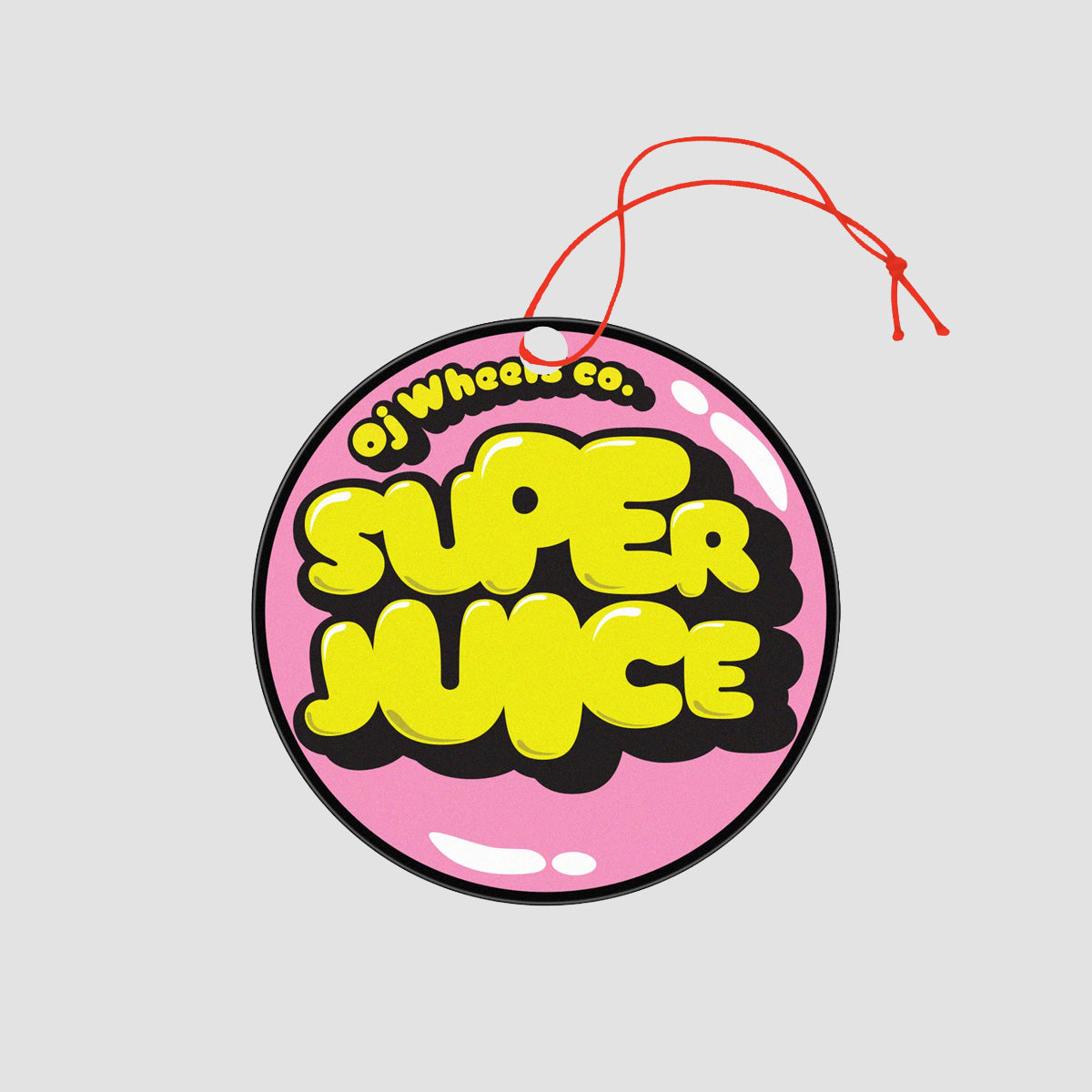 OJ Bubble Gum Mini Super Juice 78a Skateboard Wheels Transparent Pink 55mm