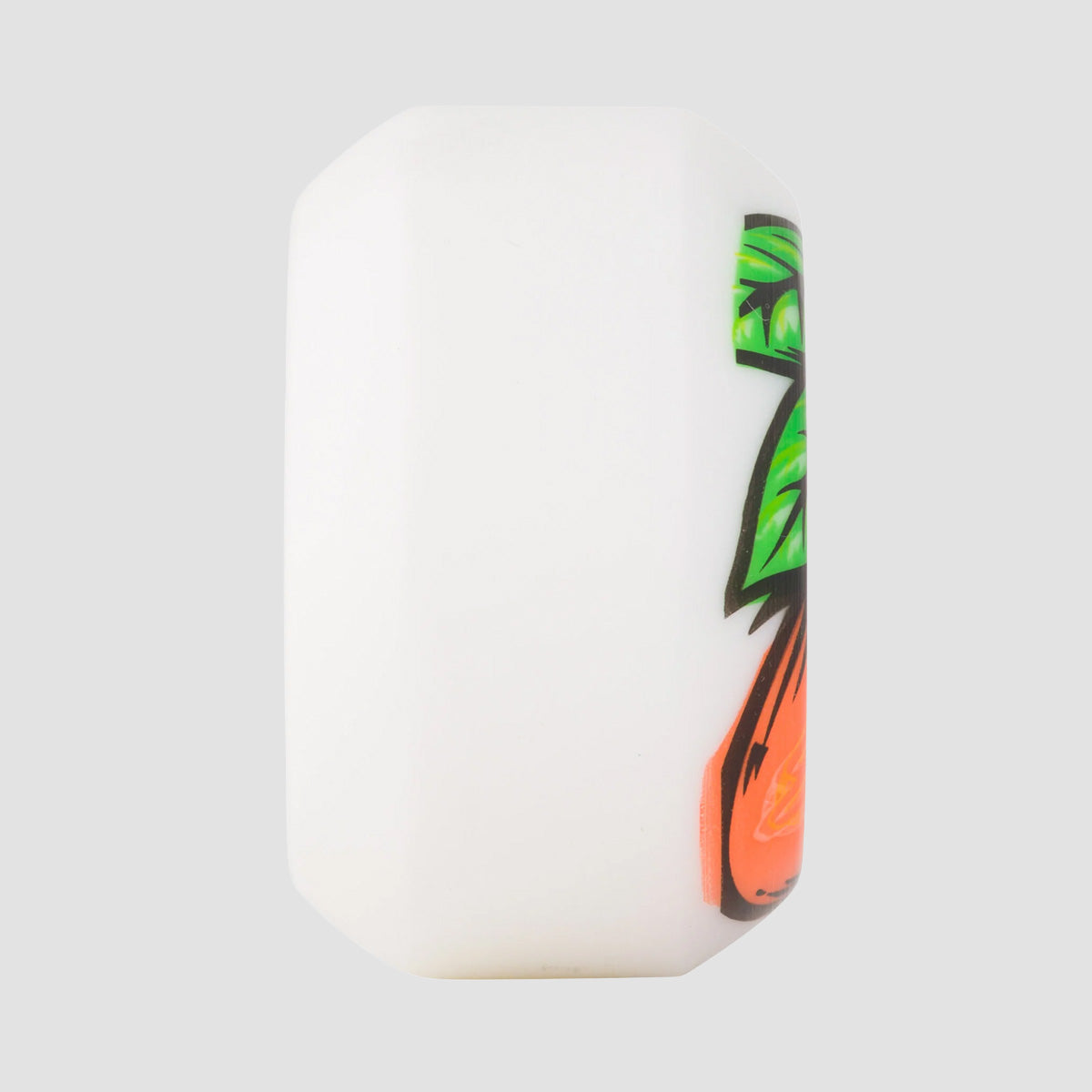 OJ From Concentrate Hardline 101a Skateboard Wheels White/Orange 53mm