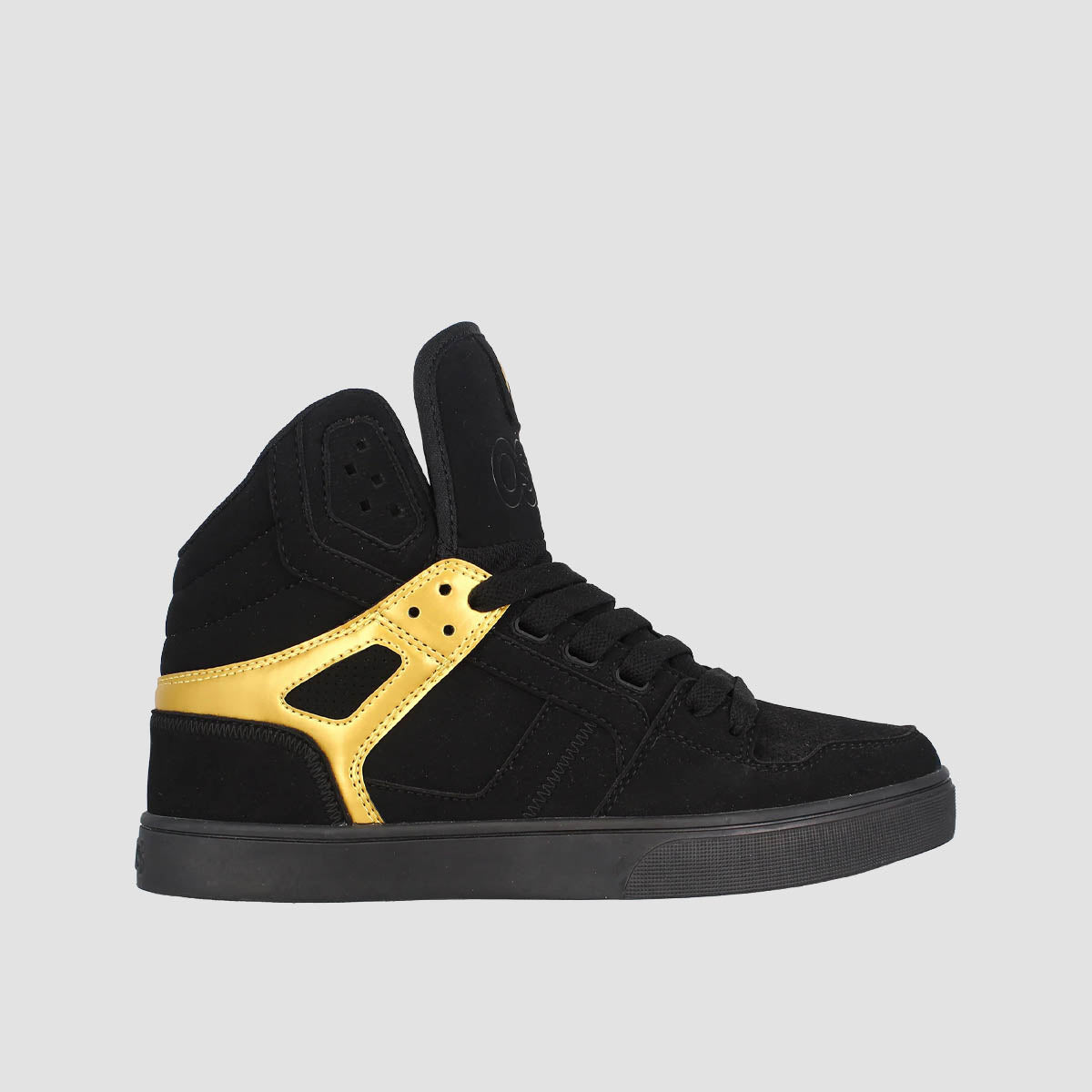 Osiris Clone Shoes - Black/Black/Gold