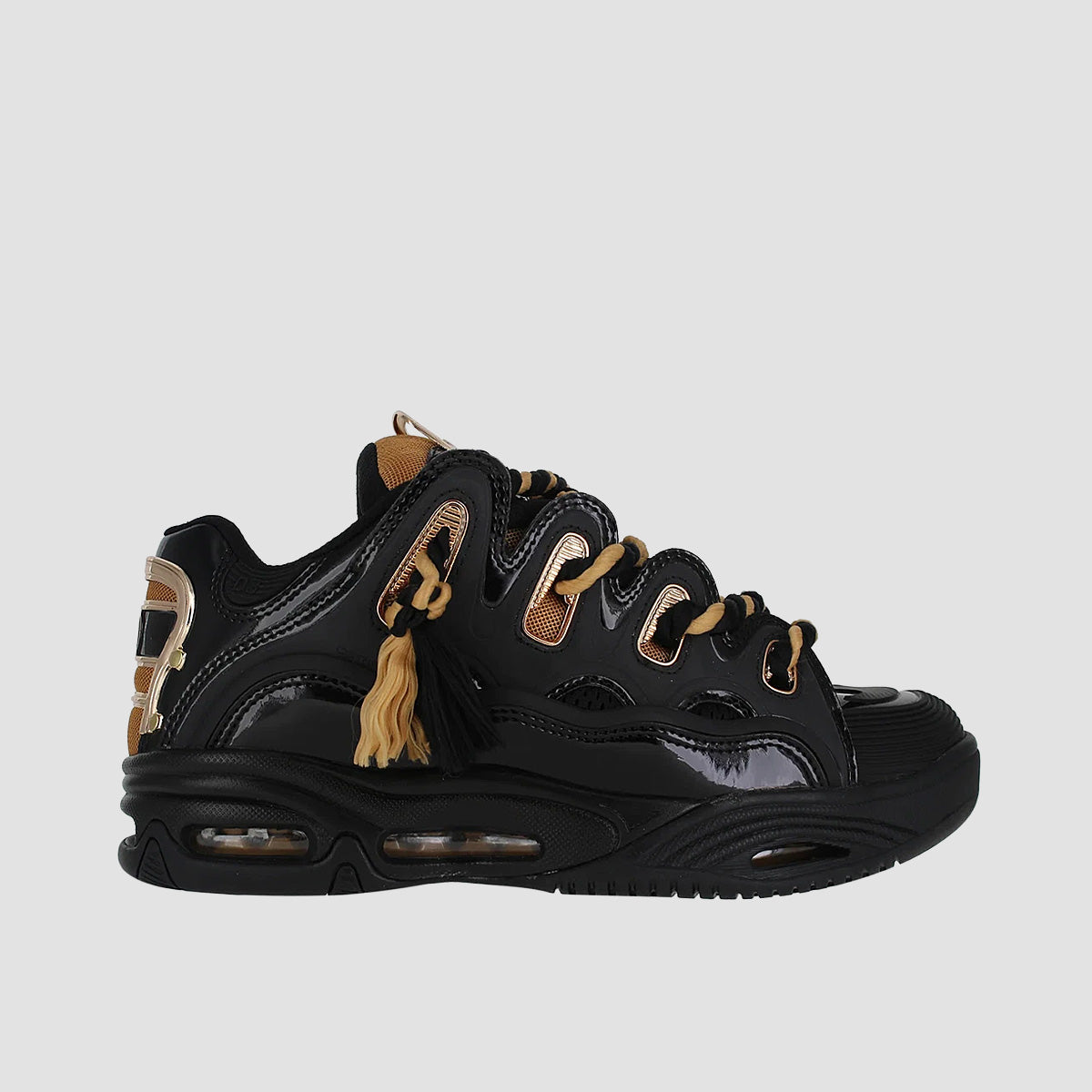 Osiris D3 2001 Shoes - 25 Years/Black/Gold